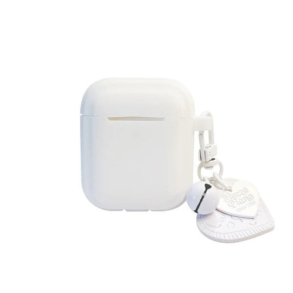 Compatible with Apple, Compatible with Apple , Gentle Milky White Pendant Airpods Protective Cover