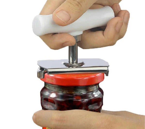 Kitchen Tool Can Opener Stainless Steel Adjustable Jar Openers Manual Spiral Seal Lid Remover Twist Off Screw Bottle Opener