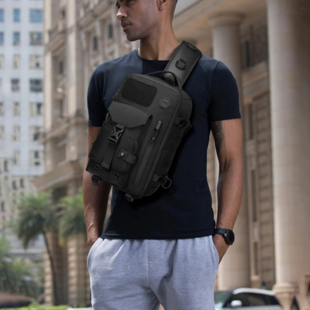 Men's Tactical Chest Sports Waterproof Crossbody Bag