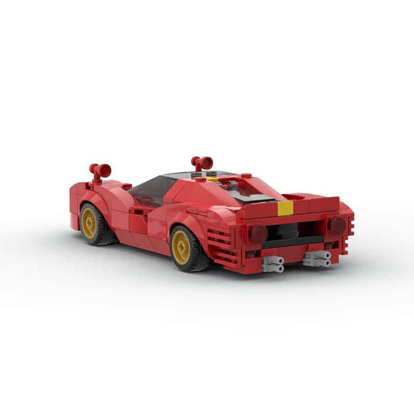 MOC-101795 Ferrari 330 P4 Boy Toy Racing Building Blocks Car Assembly Model