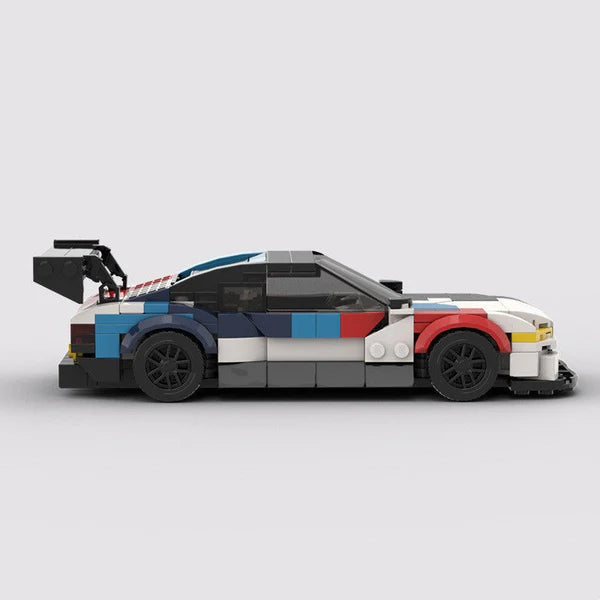 MOC Building Blocks Compatible With M4GT3 Racing Car Assembling Boys