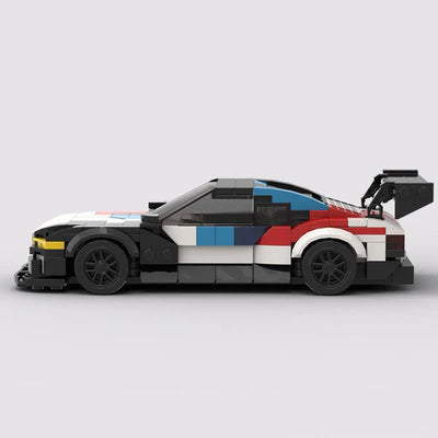 MOC Building Blocks Compatible With M4GT3 Racing Car Assembling Boys