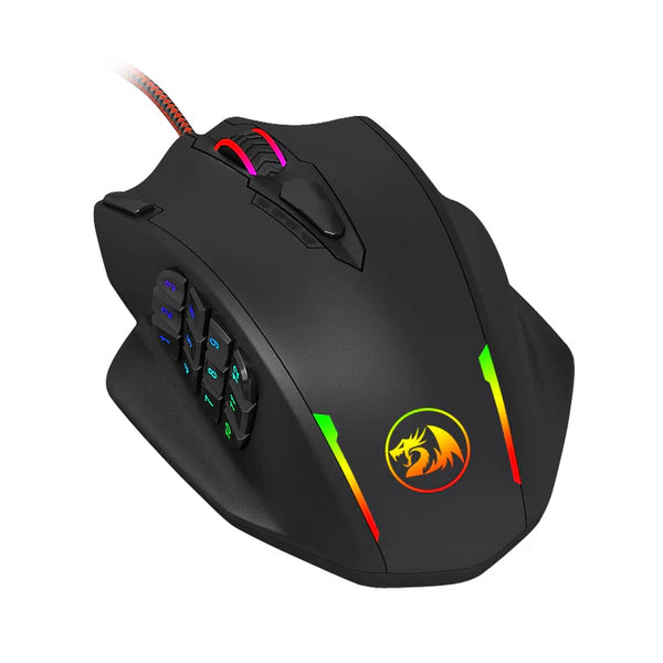 Red Dragon M908 One-Hander Macro Defines Mouse.